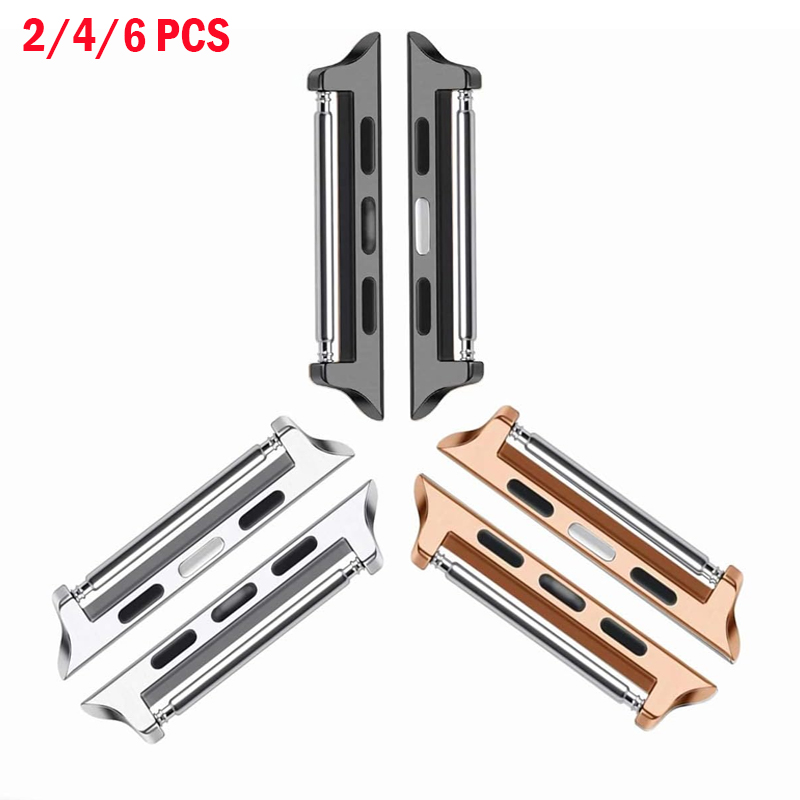 Milanese Loop Magnetic - 2/4/6pcs Connector Voor Apple Horloge band