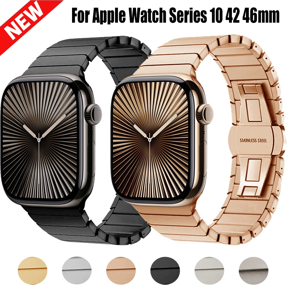 Milanese Loop Magnetic - Roestvrij stalen band voor Apple Watch