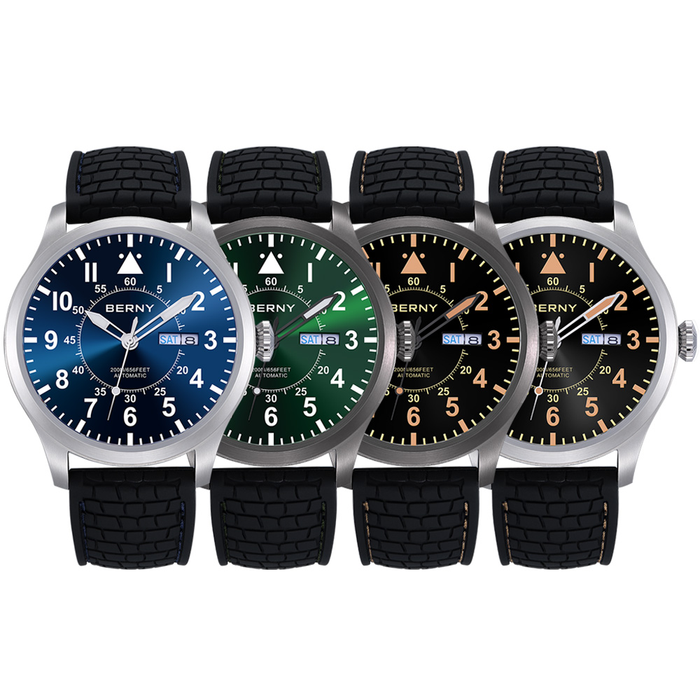 BERNY 20Bar Diver Heren Automa - Seiko Watch Presage recensie en prijs