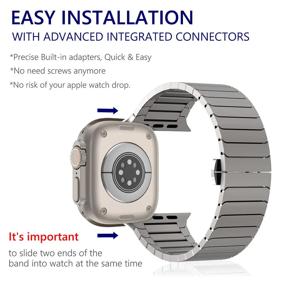 Roestvrij stalen band voor App - Milanese Loop Magnetic recensie en prijs