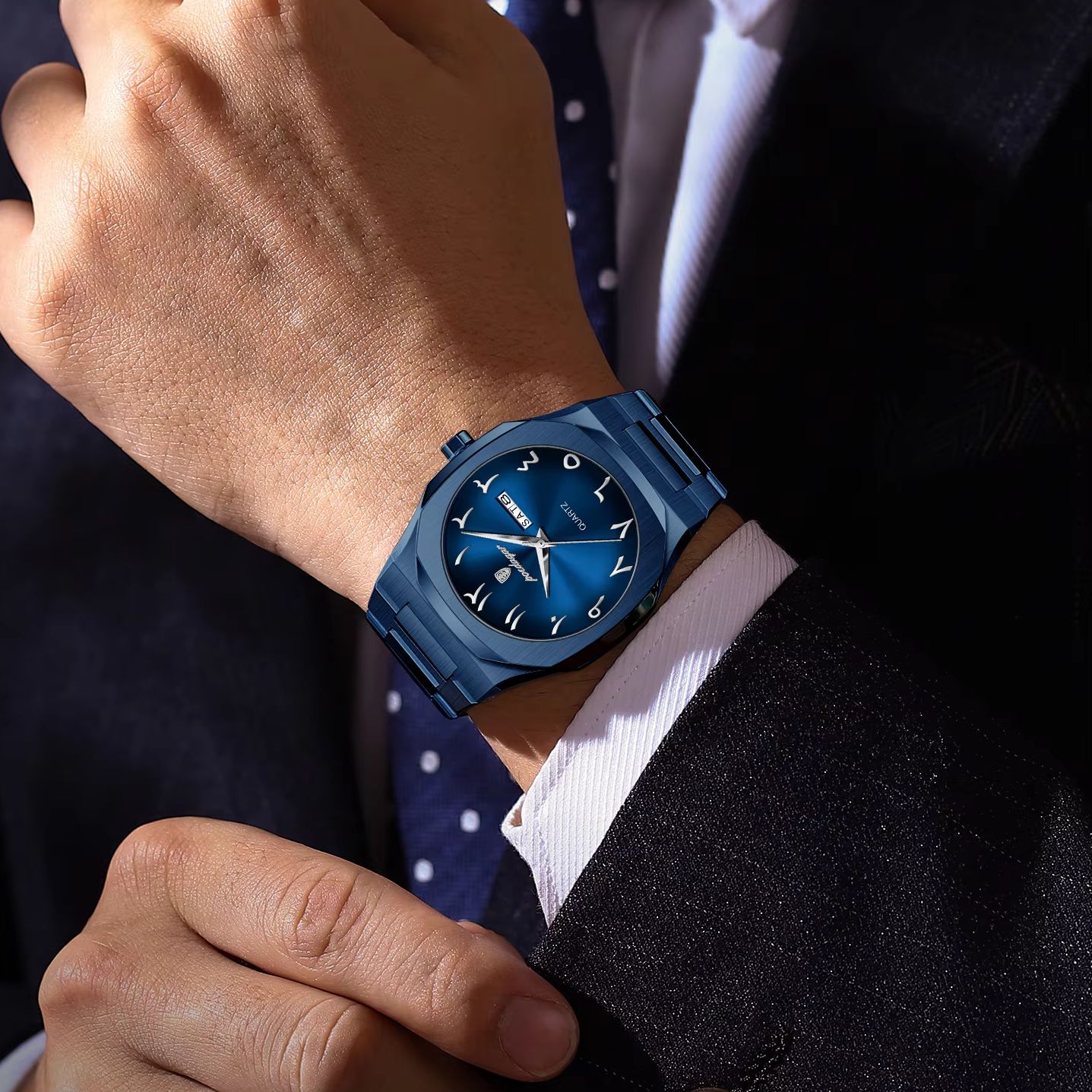 POEDAGAR Mode Luxe heren quart - Patek Philippe Watch Nautilus recensie en prijs