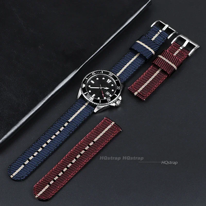 Quick Release nylon band voor  - Suede Strap Watch recensie en prijs